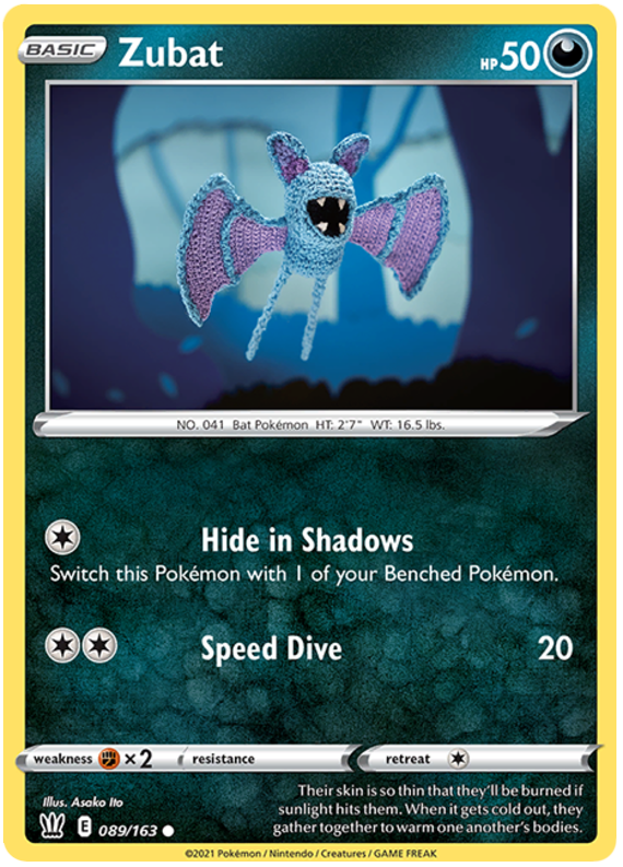 Zubat (089/163) [Sword & Shield: Battle Styles] | Jack's On Queen