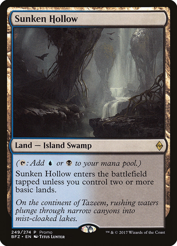 Sunken Hollow (Promo) [Standard Showdown Promos] | Jack's On Queen