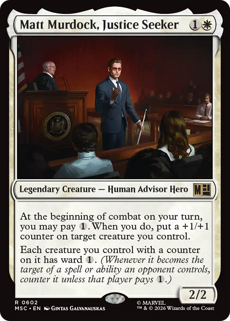 Matt Murdock, Justice Seeker [Marvel Super Heroes Commander] | Jack's On Queen
