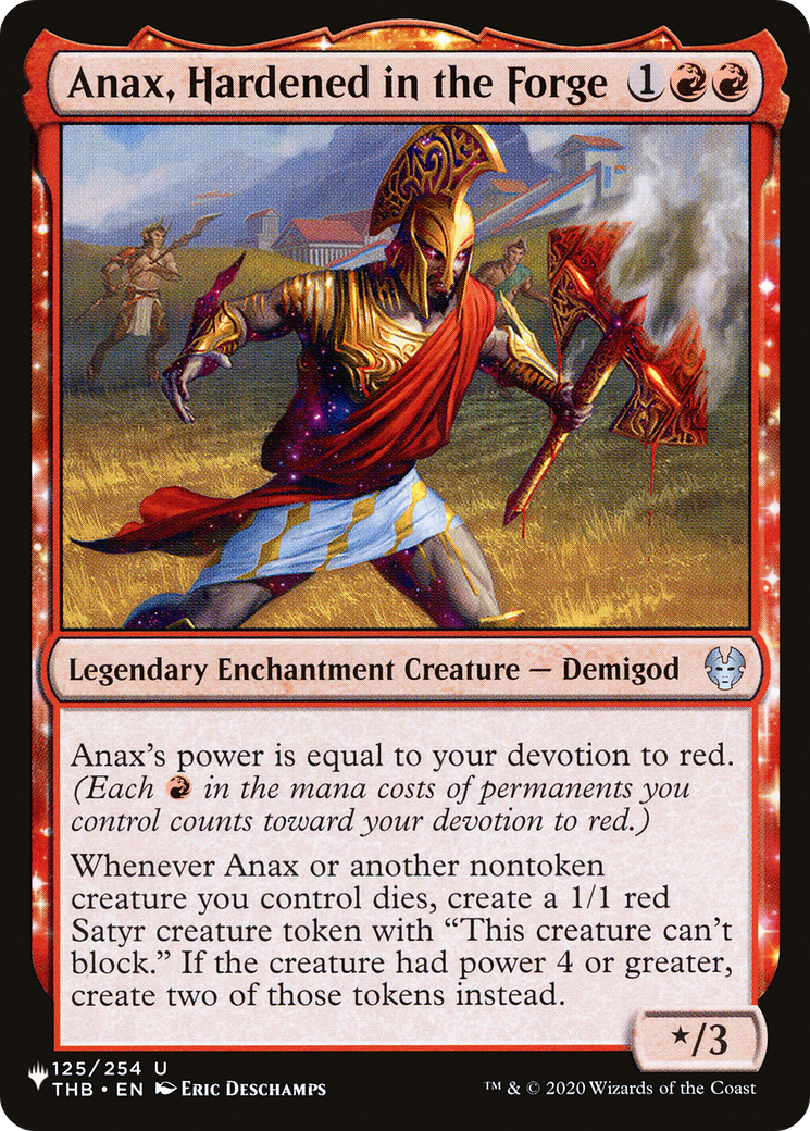 Anax, Hardened in the Forge [The List Reprints] | Jack's On Queen