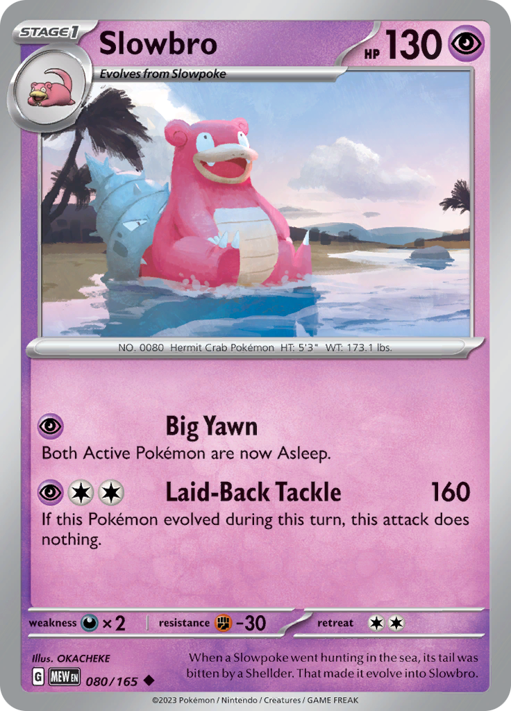 Slowbro (080/165) [Scarlet & Violet: 151] | Jack's On Queen