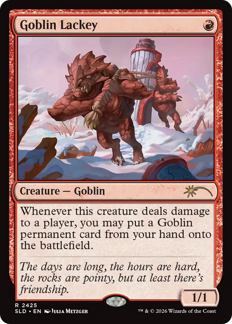Goblin Lackey (2425) [Secret Lair Drop Series] | Jack's On Queen