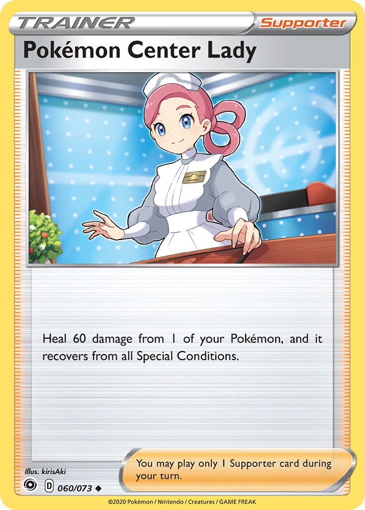 Pokemon Center Lady (060/073) [Sword & Shield: Champion's Path] | Jack's On Queen