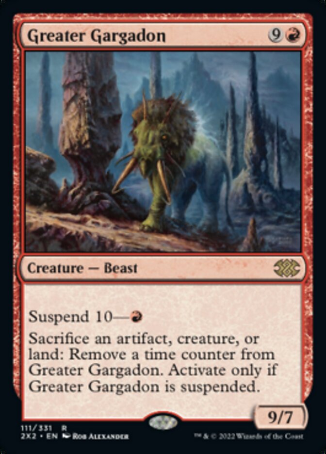Greater Gargadon [Double Masters 2022] | Jack's On Queen