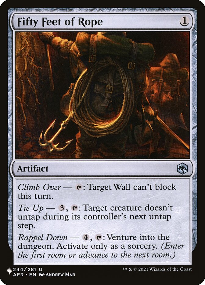 Fifty Feet of Rope [The List] | Jack's On Queen