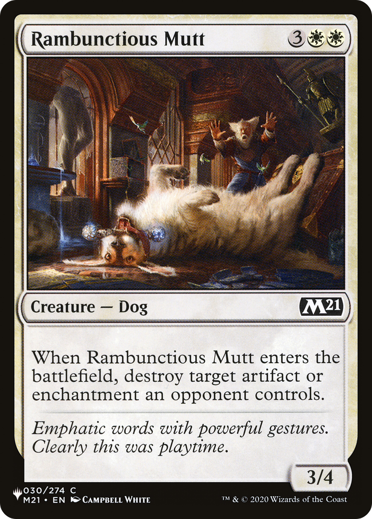 Rambunctious Mutt [The List] | Jack's On Queen