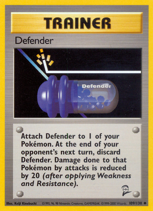 Defender (109/130) [Base Set 2] | Jack's On Queen
