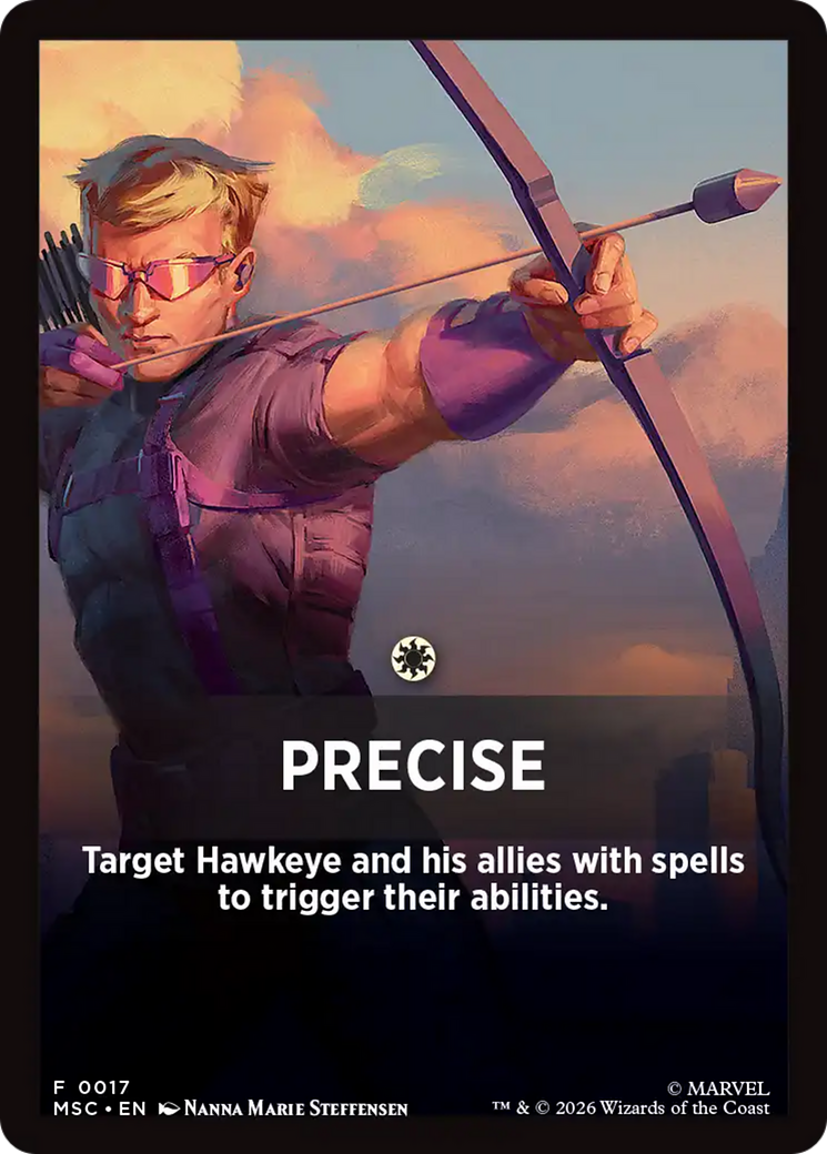 Precise Theme Card [Marvel Super Heroes Commander] | Jack's On Queen