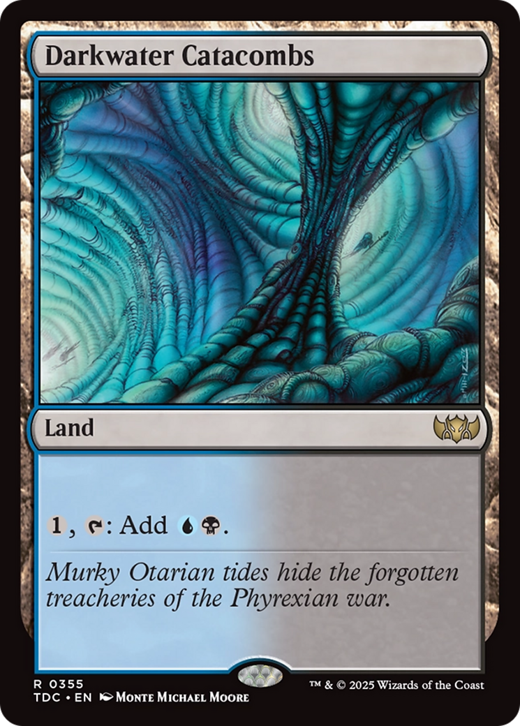 Darkwater Catacombs [Tarkir: Dragonstorm Commander] | Jack's On Queen