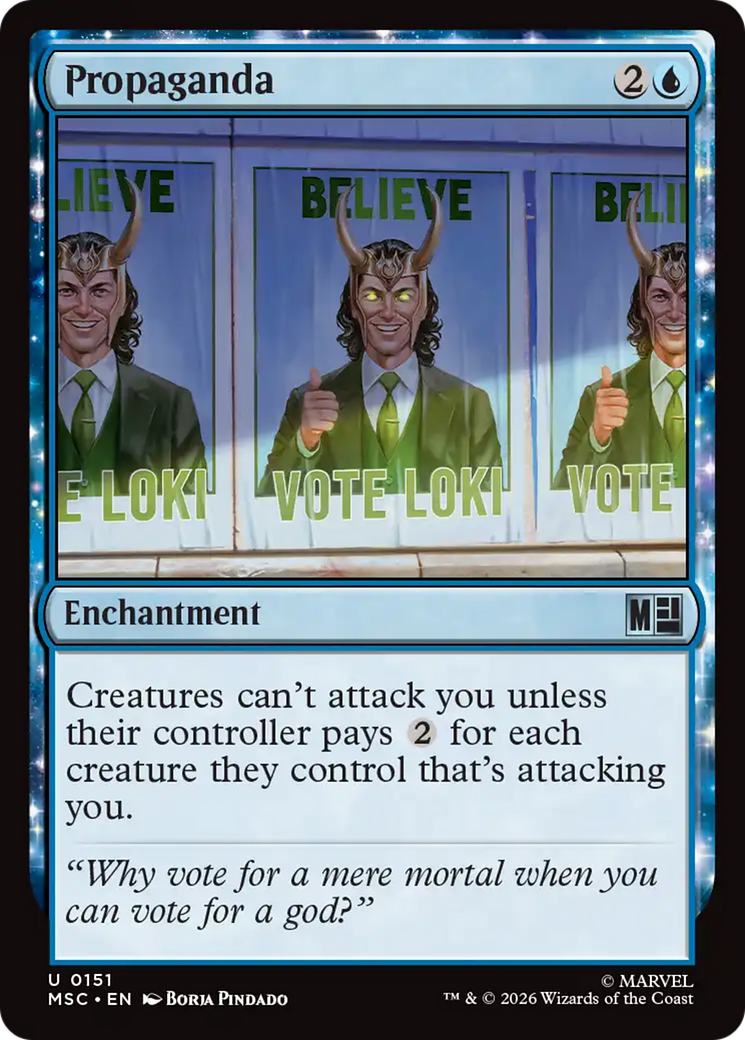 Propaganda [Marvel Super Heroes Commander] | Jack's On Queen