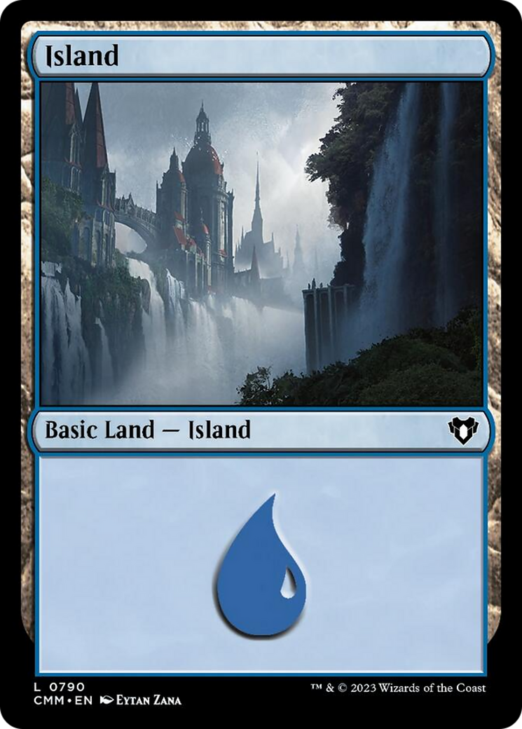 Island (790) [Commander Masters] | Jack's On Queen