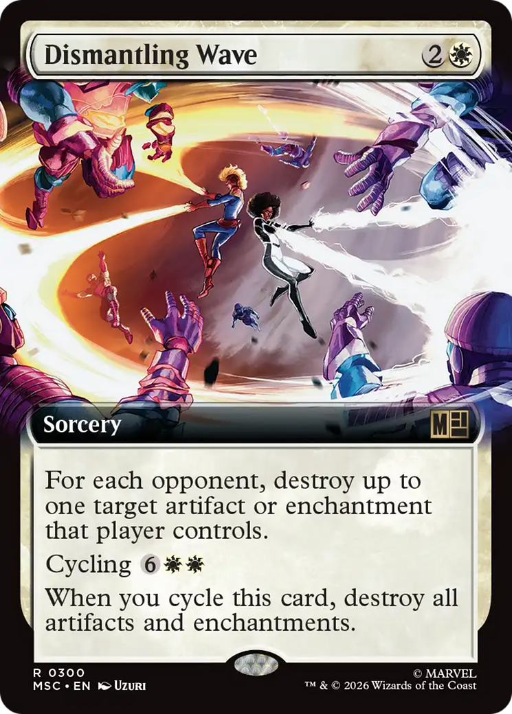 Dismantling Wave (Extended Art) [Marvel Super Heroes Commander] | Jack's On Queen