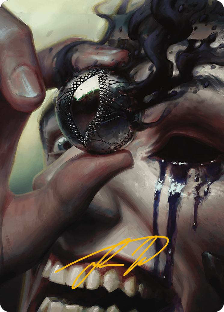 Jet Medallion Art Card (Gold-Stamped Signature) [Modern Horizons 3 Art Series] | Jack's On Queen