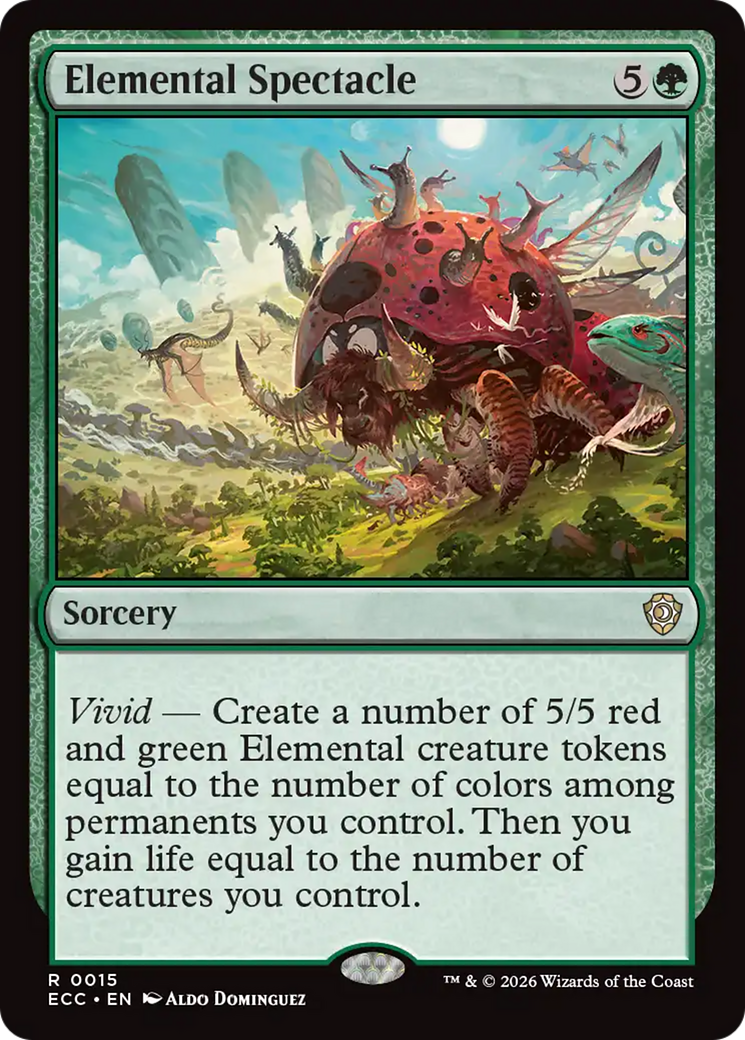 Elemental Spectacle [Lorwyn Eclipsed Commander] | Jack's On Queen
