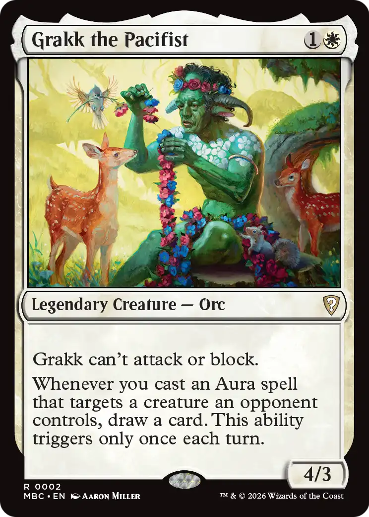 Grakk the Pacifist [Mystery Booster: Commander Edition] | Jack's On Queen