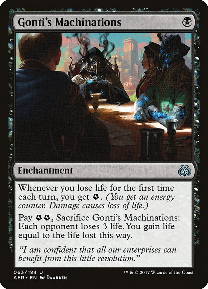 Gonti's Machinations [Aether Revolt] | Jack's On Queen