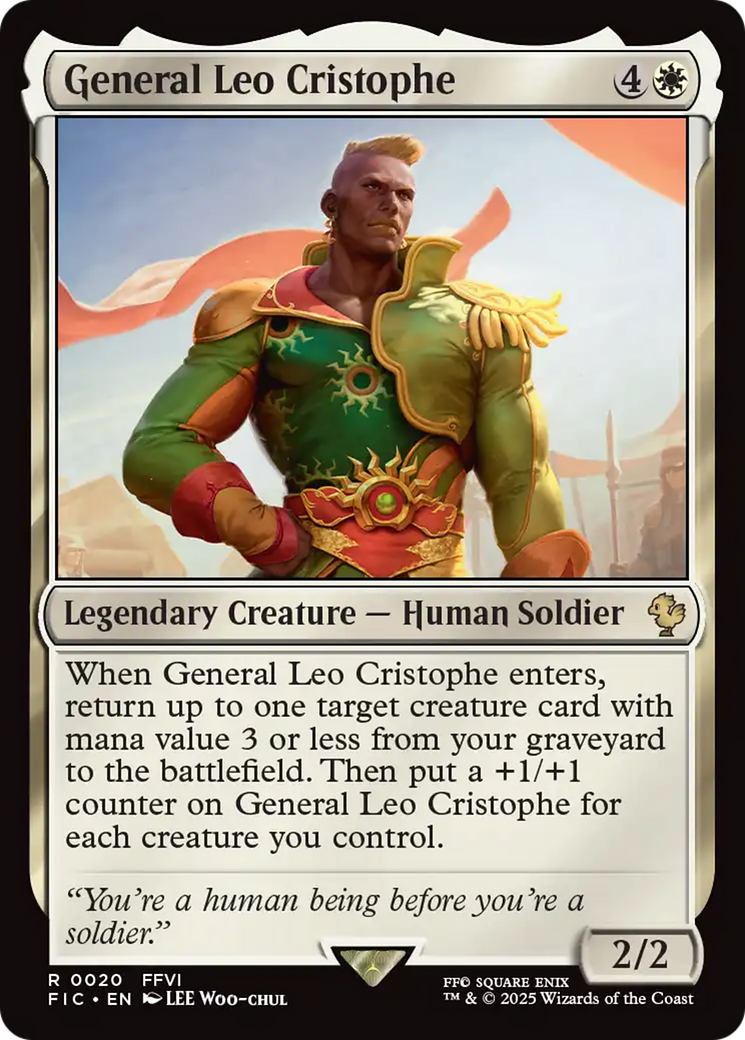General Leo Cristophe [FINAL FANTASY Commander] | Jack's On Queen