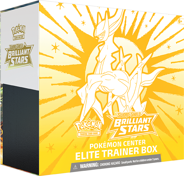 Sword & Shield: Brilliant Stars - Elite Trainer Box (Pokemon Center Exclusive) | Jack's On Queen