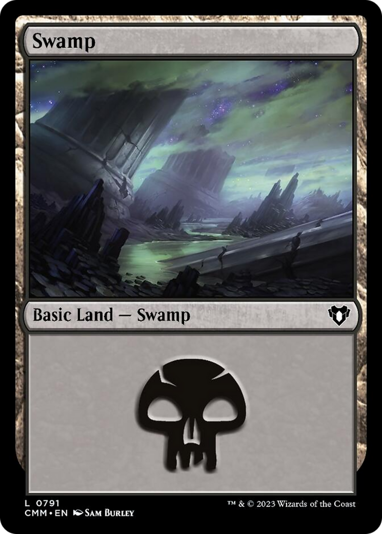 Swamp (791) [Commander Masters] | Jack's On Queen