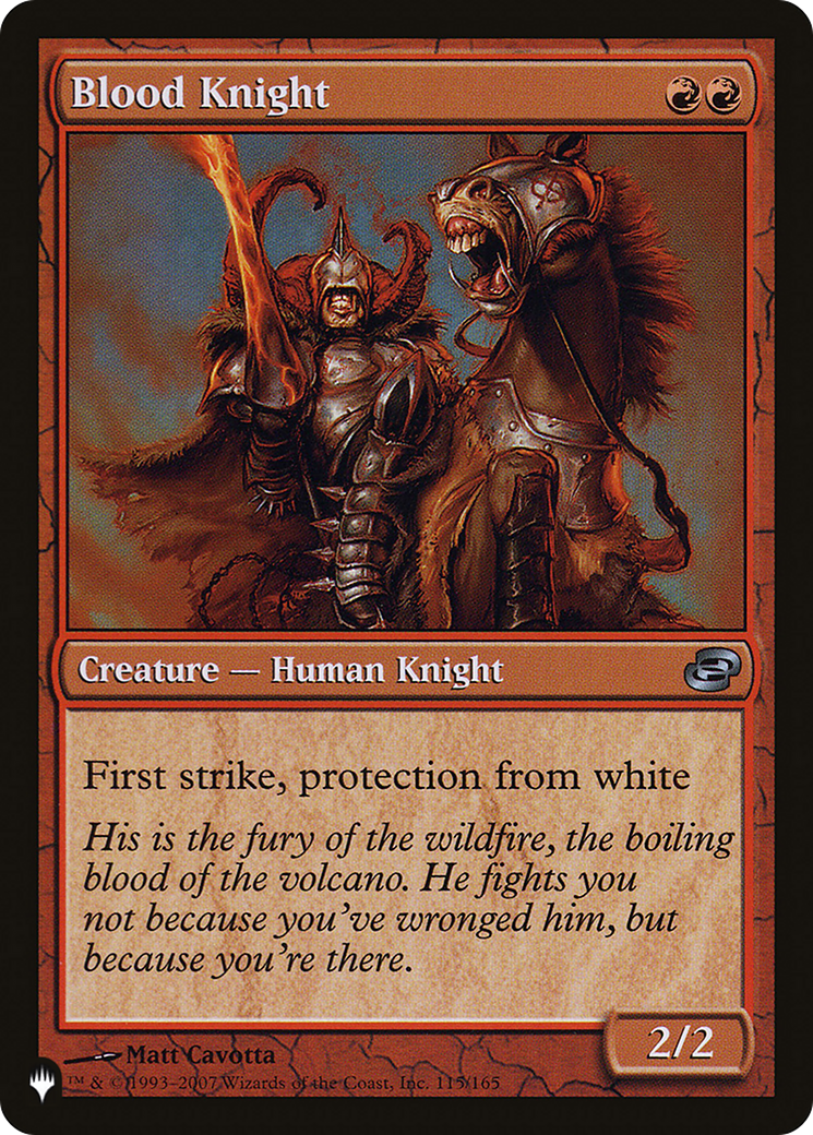 Blood Knight [The List] | Jack's On Queen