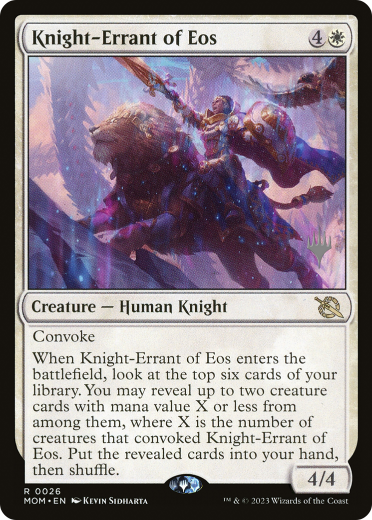 Knight-Errant of Eos (Promo Pack) [March of the Machine Promos] | Jack's On Queen