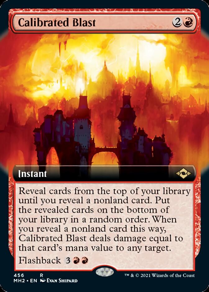 Calibrated Blast (Extended Art) [Modern Horizons 2] | Jack's On Queen