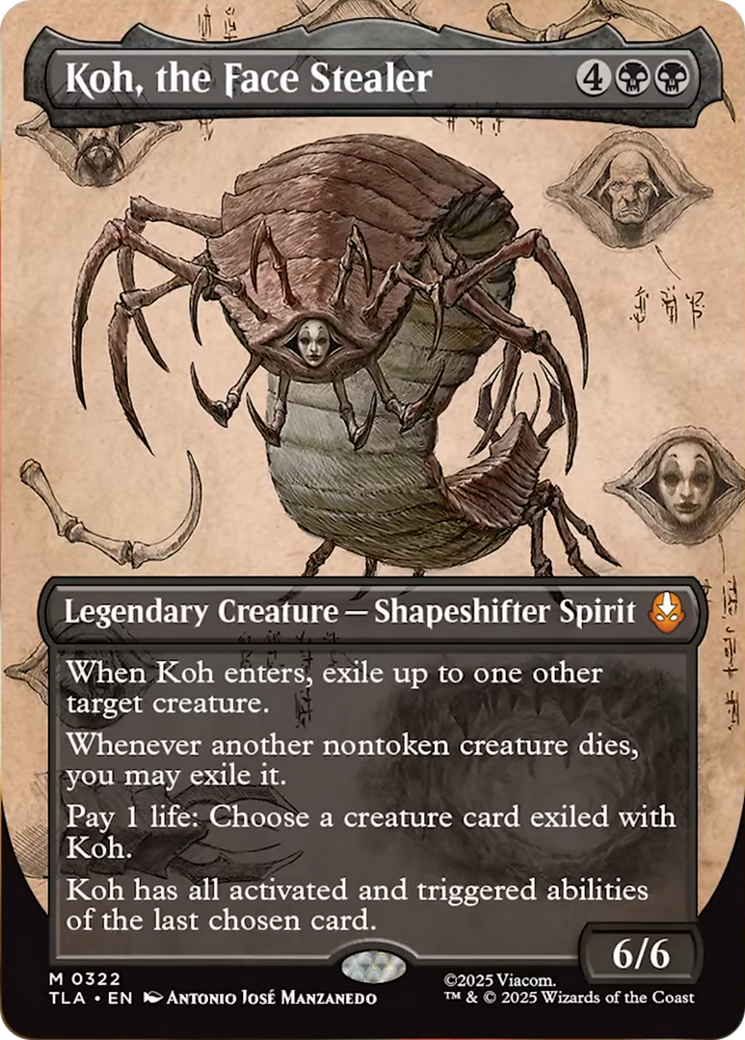 Koh, the Face Stealer (Borderless) [Avatar: The Last Airbender] | Jack's On Queen