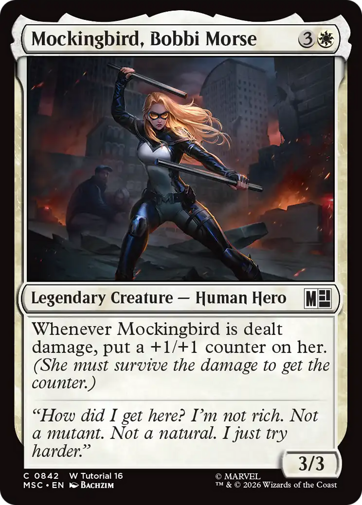 Mockingbird, Bobbi Morse (0842) [Marvel Super Heroes Commander] | Jack's On Queen