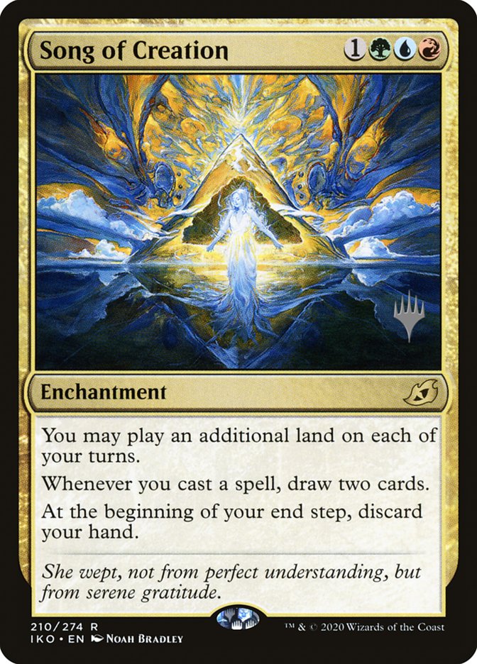 Song of Creation (Promo Pack) [Ikoria: Lair of Behemoths Promos] | Jack's On Queen