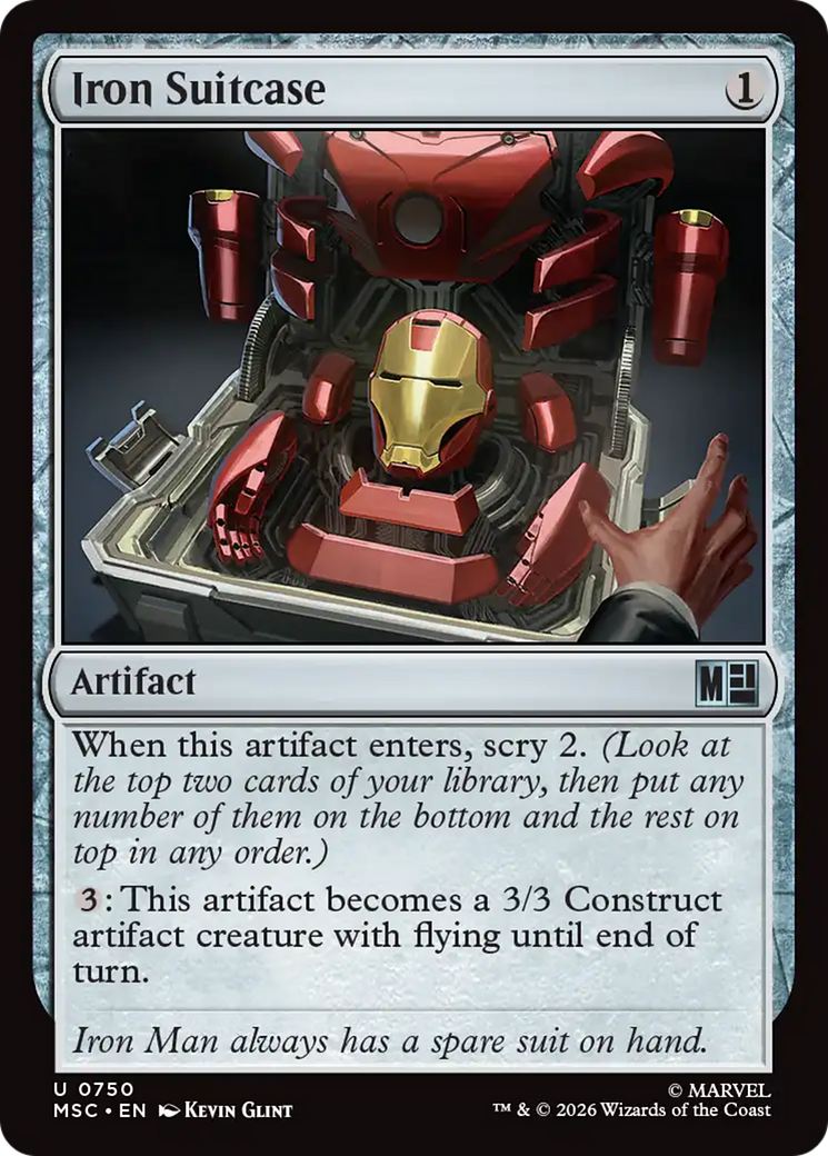 Iron Suitcase [Marvel Super Heroes Commander] | Jack's On Queen