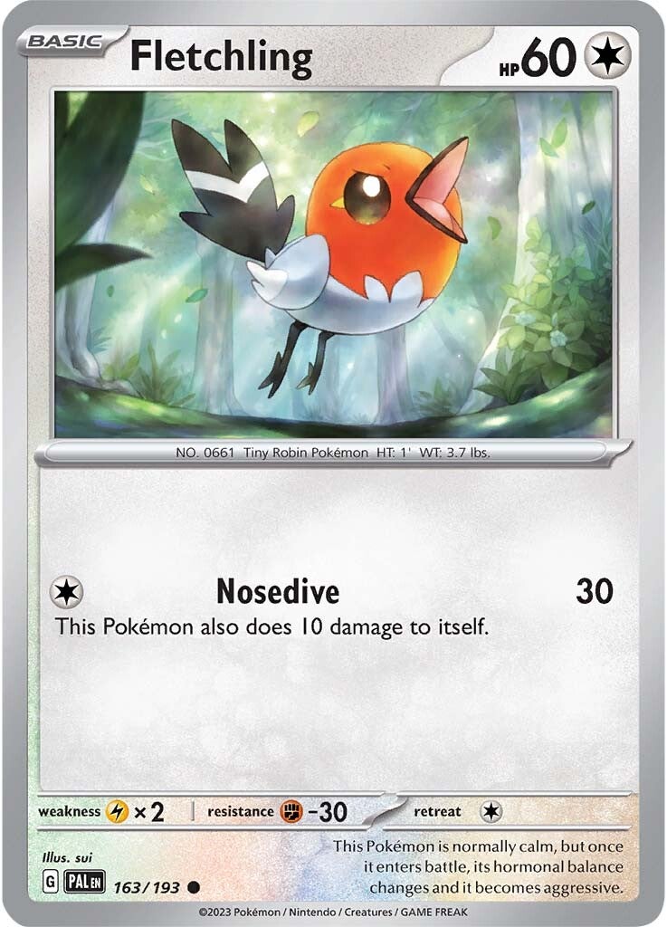 Fletchling (163/193) [Scarlet & Violet: Paldea Evolved] | Jack's On Queen