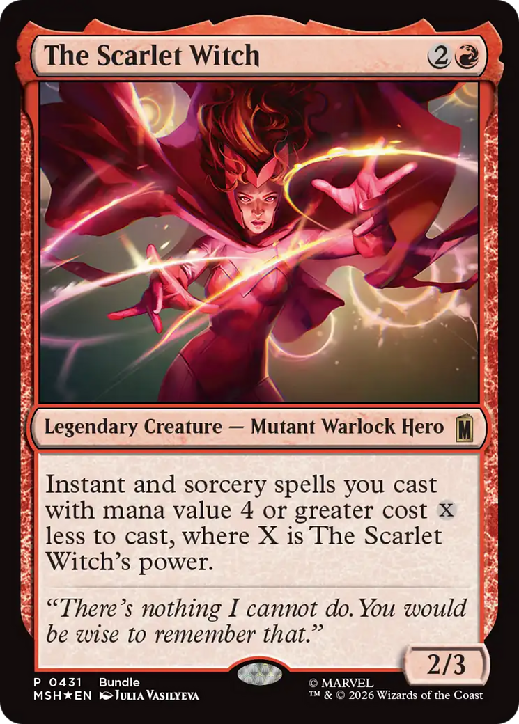 The Scarlet Witch (Bundle) [Marvel Super Heroes Promos] | Jack's On Queen