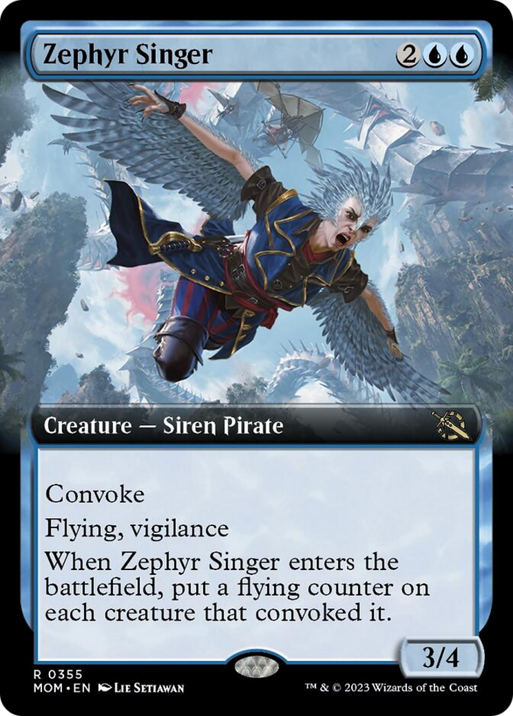 Zephyr Singer (Extended Art) [March of the Machine] | Jack's On Queen