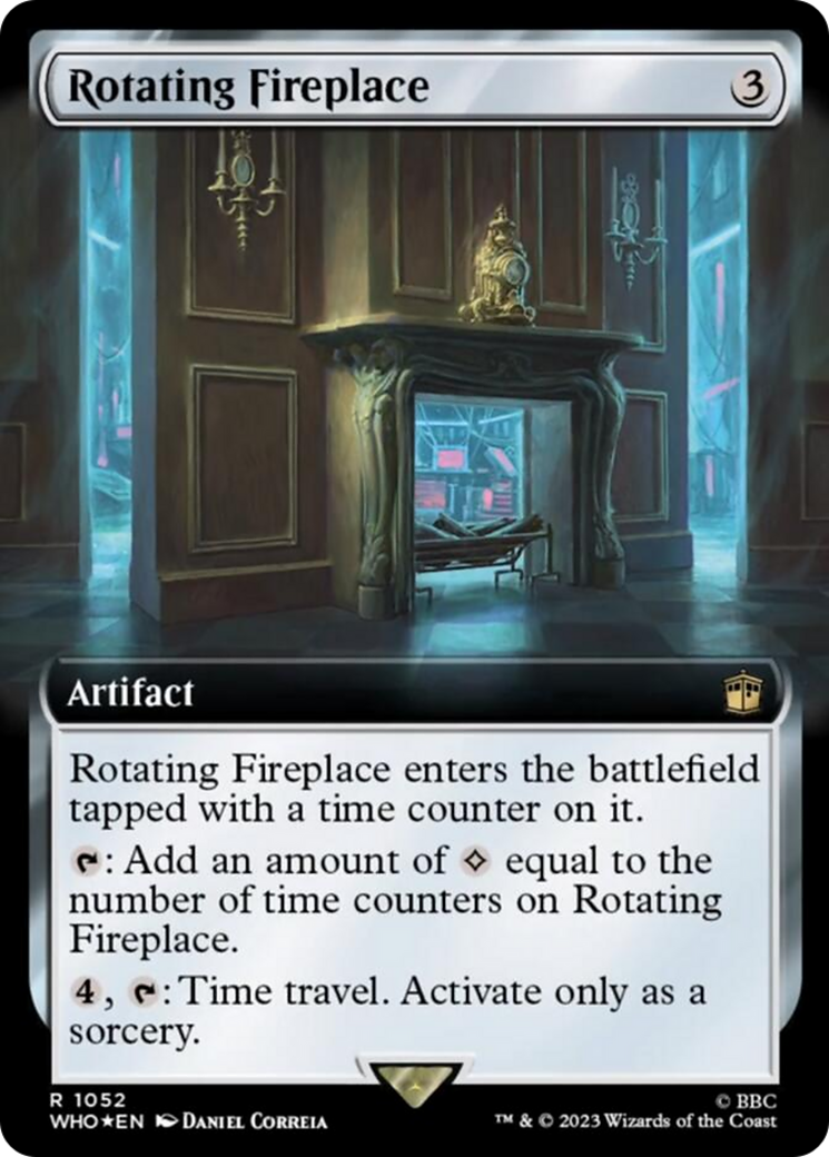 Rotating Fireplace (Extended Art) (Surge Foil) [Doctor Who] | Jack's On Queen