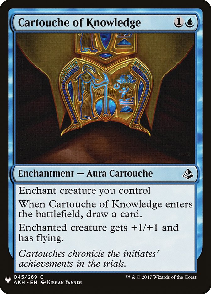 Cartouche of Knowledge [Mystery Booster] | Jack's On Queen