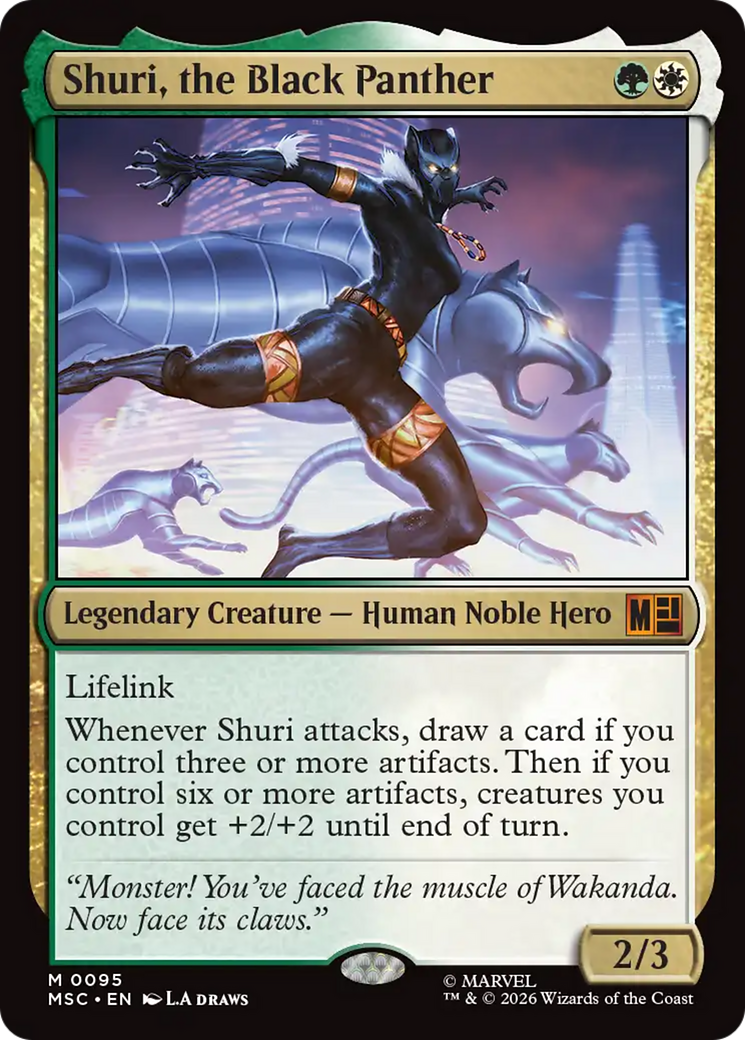 Shuri, the Black Panther [Marvel Super Heroes Commander] | Jack's On Queen