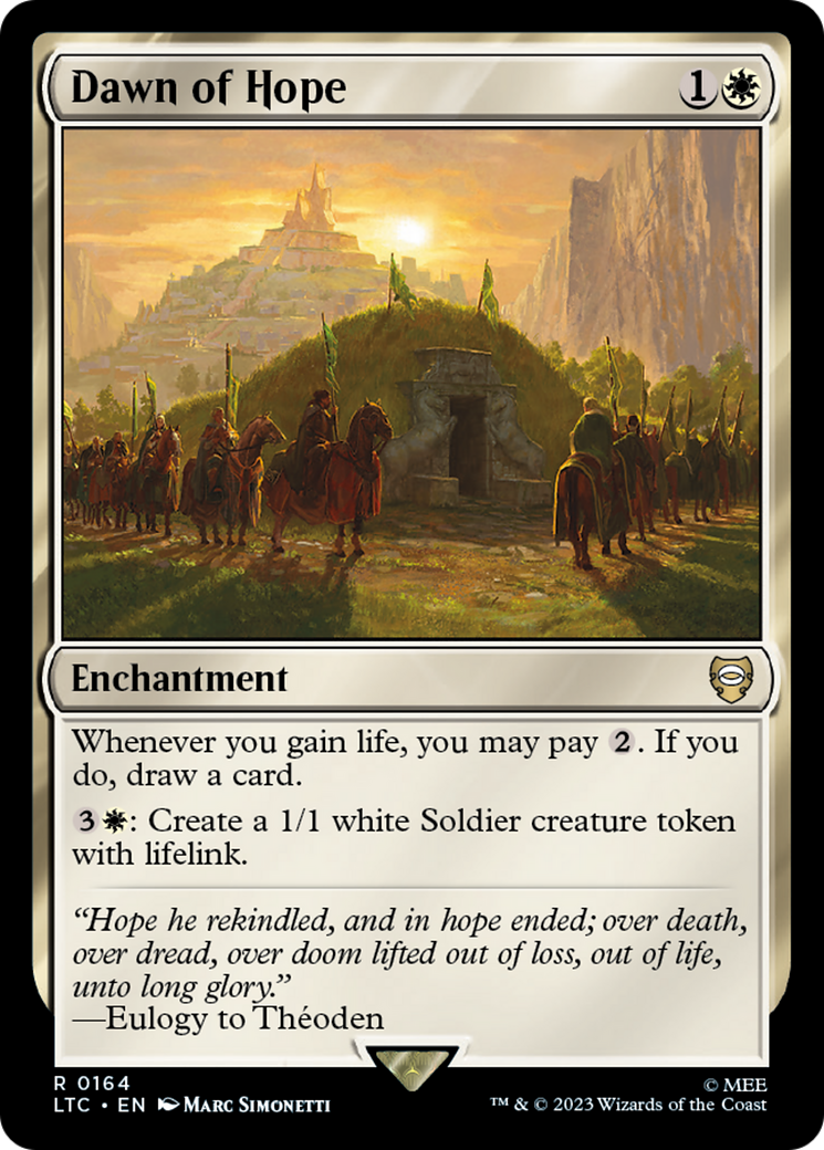 Dawn of Hope [The Lord of the Rings: Tales of Middle-Earth Commander] | Jack's On Queen