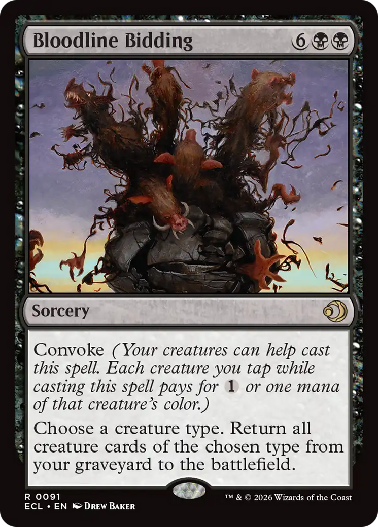 Bloodline Bidding [Lorwyn Eclipsed] | Jack's On Queen