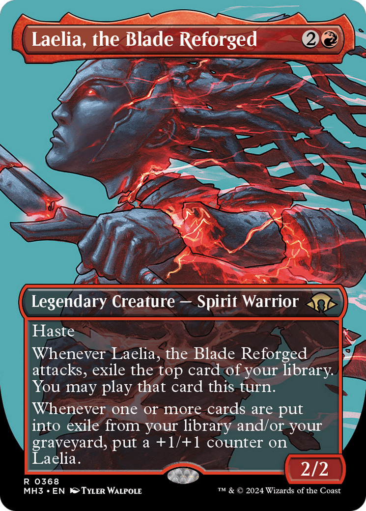 Laelia, the Blade Reforged (Borderless) [Modern Horizons 3] | Jack's On Queen