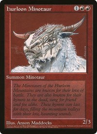 Hurloon Minotaur (Oversized) [Oversize Cards] | Jack's On Queen