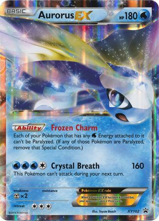 Aurorus EX (XY102) (Jumbo Card) [XY: Black Star Promos] | Jack's On Queen