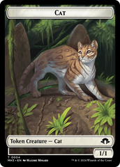 Phyrexian Germ // Cat Double-Sided Token [Modern Horizons 3 Tokens] | Jack's On Queen