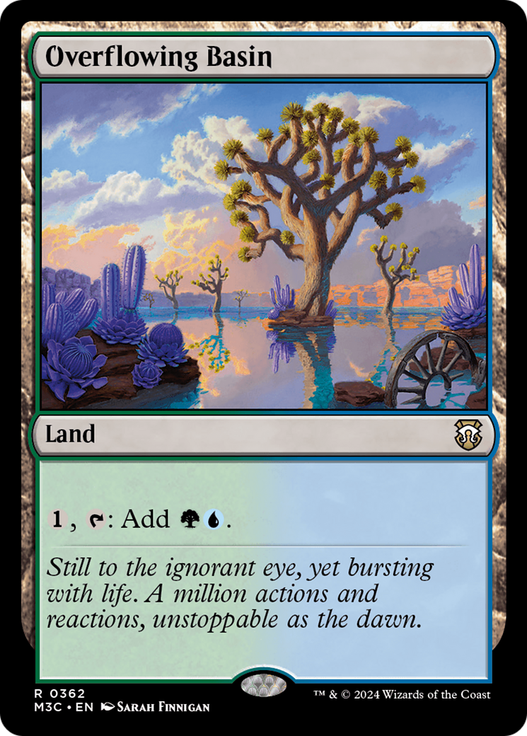 Overflowing Basin (Ripple Foil) [Modern Horizons 3 Commander] | Jack's On Queen