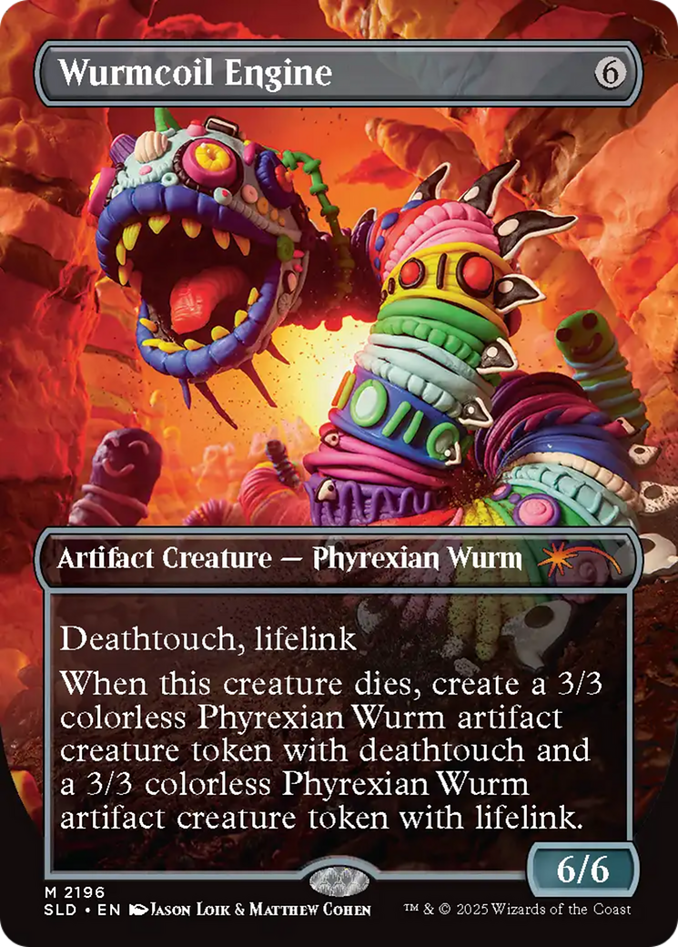 Wurmcoil Engine (2196) (Rainbow Foil) [Secret Lair Drop Series] | Jack's On Queen