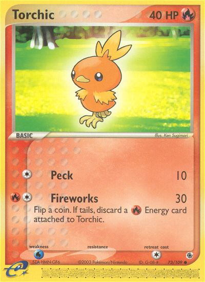 Torchic (73/109) [EX: Ruby & Sapphire] | Jack's On Queen