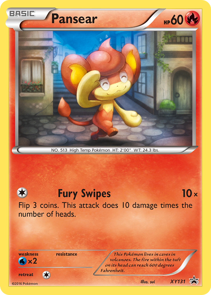 Pansear (XY131) [XY: Black Star Promos] | Jack's On Queen
