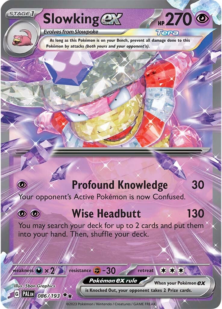 Slowking ex (086/193) [Scarlet & Violet: Paldea Evolved] | Jack's On Queen