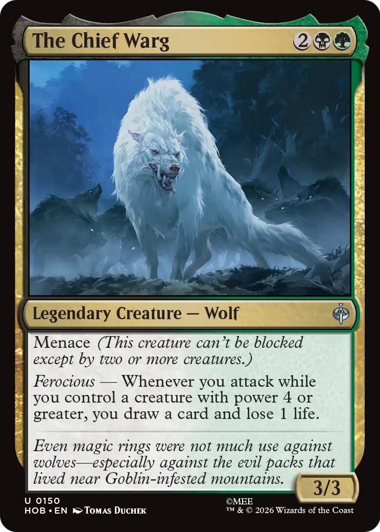 The Chief Warg [The Hobbit] | Jack's On Queen