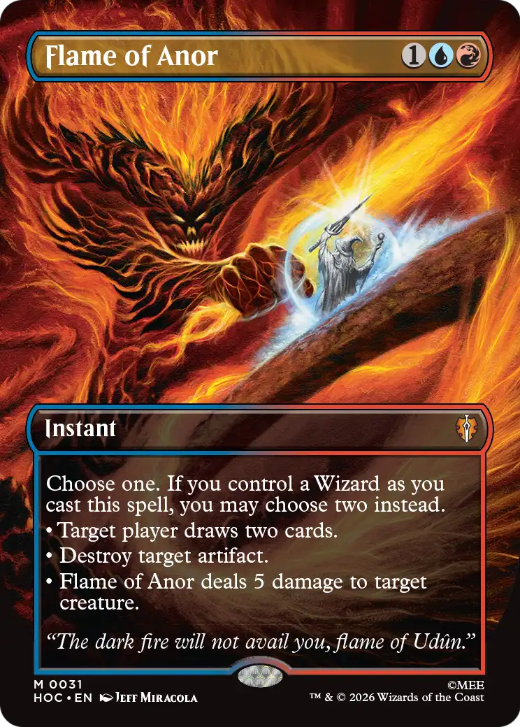 Flame of Anor (Borderless) [The Hobbit: Eternal-Legal] | Jack's On Queen