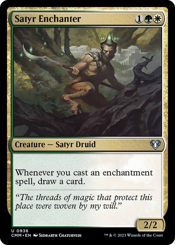 Satyr Enchanter [Commander Masters] | Jack's On Queen